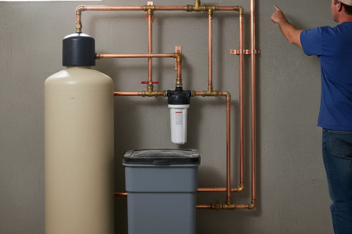 Whole-house water treatment system installed in Mount Clare
